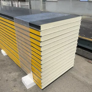 Lightweight Wall Panel PU Polyurethane Sandwich Wall Panels with Insulation Roofs for Cold Room