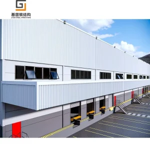 Lightweight but Sturdy Prefab Metal Building Steel Structure Workshop Warehouse for Light Manufacturing Workshop Projects