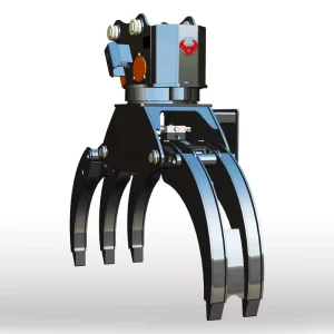 Log Grapple for 6-9 Ton Excavator Hydraulic Drive
