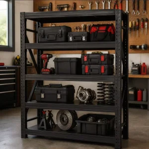 Logistics Stackable Heavy Duty Steel Shelving Anti Static Corrosion Resistant Custom Pallet Racking Unit