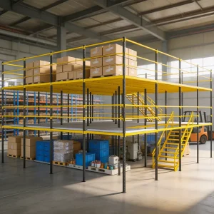 Logistics Warehouse Multi layer Mezzanine Storage Rack Detachable Steel Loft Platform Racking