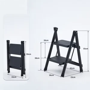 Long Lasting Portable Wide Ladder Shelf for Kitchen Garden