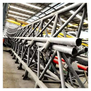Low Cost Construction Metal Prefabricated Commercial House Office Prefab Steel Structure Building Roof Tube Truss