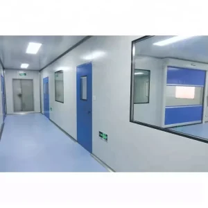 Low Cost High Quality Customizable ISO 5 8 Laboratory Cleanrooms 99.999% HEPA Filter Efficiency Sandwich Panels Construction