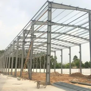 Low Cost Large Span Steel Frame Warehouse Metal Structure Building Warehouse Prefab Building Cold Storage Shed Prefab Warehouse