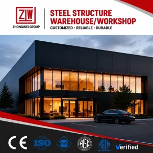 Low Cost Prefab Warehouse Easy Assemble Prefabricated Warehouse Buildings Factory Buildings