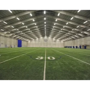 Low Cost Prefabricated Steel Sports Field Canopy Large Span Outdoor Football Court Awning