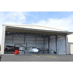 Low Cost Warehouse Design Metal Building Materials Prices China Prefab Steel Warehouse Aircraft Hangar Prices