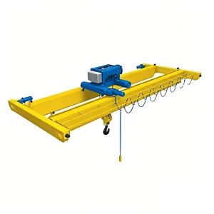 Low Price 20~50Ton Electric Hoist Double Girder Overhead Crane with A4 Medium Work Duty