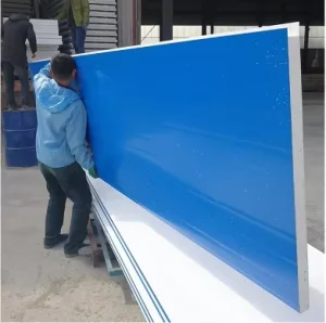 Low Price and High Quality Fireproof and Soundproof Colour Steel Plate Wall Sandwich Panel