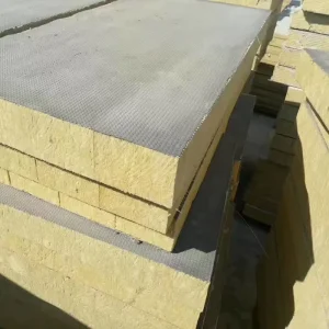 Low Thermal Conductivity Mineral Wool Board Stable Performance Rock Wool Sandwich Panel Long Lasting Rock Wool Wall Insulation