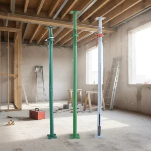 Low-cost Traditional Design Building Support Frame Galvanized Steel Posts Concrete Support Columns High-strength Steel Durable