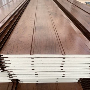 Low price high quality pu foam sandwich panel insulated sheet widely used for house wall and roof insulation projects