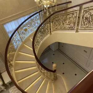 Luxury High Quality Stainless Steel Stair Railing for Household Stairs