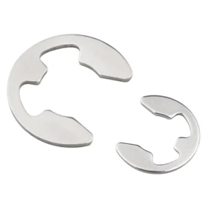 M1.2 M2.5 M3 M3.5 M4 M5 M6 M7 M8 M9 DIN6799 A2 304 316 Stainless Steel E Clip Circlip Retaining Ring Washer for Shaft Fastener