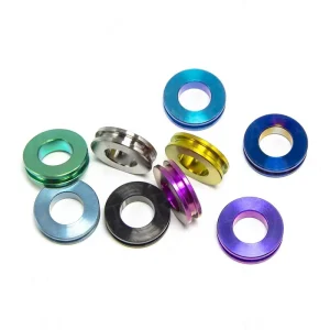 M10 Brake Lifting Titanium Washer for Caliper Decorative Gasket Spacer for Bike Motorcycle Car