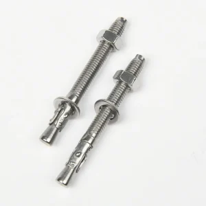 M10 X 120mm Wedge Anchor Ss304 Ss316 Stainless Steel Heavy Duty Expansive Anchor Bolts