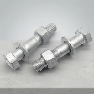 M12*50mm M12*60mm Hot Dip Galvanized Hex Bolt DIN933 DIN931 Grade 8.8 Carbon Steel Hexagon Bolt for Construction Fasteners