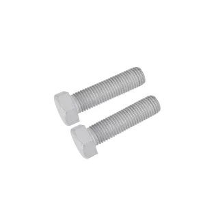 M16 M18 M20 M22 Manufacturer Supplier Hot Dip Galvanized Hex Bolts Carbon Steel Zinc Plated Hot Dipped Galvanized Full Hex Bolt
