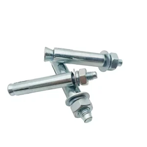 M16 Stainless Steel Sleeve Expansion Bolts Anchor Bolts with Hex Head Grade A2 70 for Building Anchor Nuts