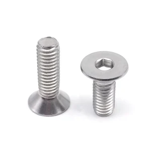 M2 M2.5 M3 M4 M5 M6 M8 304 A2 Stainless Steel Black Grade 10.9 Hexagon Hex Socket Head Flat Countersunk Allen Bolt Screw