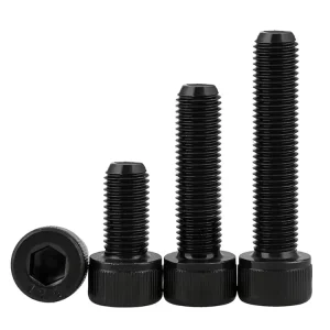 M2 M2.5 M3 M4 M5 M6 M8 Grade 12.9 DIN912 High Strength Black Oxide Steel Allen Bolts Hex Socket Cap Head Screws