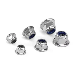 M2-M24 Metric Coarse Fine Thread DIN985 SS A2 A4 Hex Nylon Insert Locking Nut Nylock Strong Nut