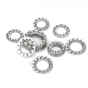 M2 M3 M4 M5 M6 M8 M10 M12 M14 M16 M18 M20 Stainless Steel Shake Proof Internal External Tooth Serrated Lock Washers