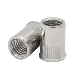 M3-M12 Stainless Steel 304 Small Countersunk Reduced Head Knurled Rivet Nuts