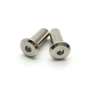 M3 M4 M5 M6 M8 M10 Furniture Connector Bolts and Nuts Steel Nickel Plated Flat Socket Head Sleeve Barrel Nut