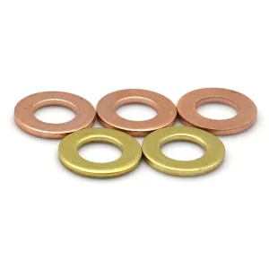 M3 M5 M8 1/4″ Custom Split Steel Gasket Plain Flat Zinc Plated Washer