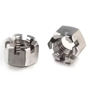M3 Rust Proof Galvanized 304 316 Stainless Steel Marine Chemical Specific Hex Slotted Nut