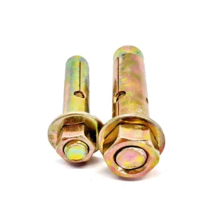 M4 Stainless Steel UNF Thread Hex Head Zinc-plated Grade 4.8/8.8/10.9/12.9 Expansion Concrete Wedge Anchor Bolts