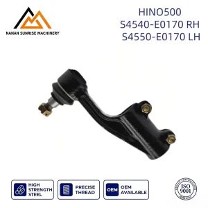 M44x2.0 Double Bolt Tie Rod End S4540-E0170 S4550-E0170 Forged Steel Truck Ball Joint Fits HINO 500 Ranger