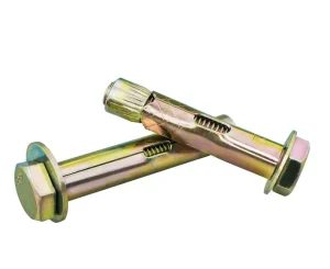 M6-M16 Expansion Bolt Manufacturer’s Drywall Anchors Carbon Steel Yellow Zinc Finish Sleeve Anchor Hex Bolt