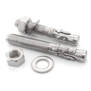 M6 M8 M10 M12 M16 304 Stainless Steel Expansion Bolts Wedge Anchor Screw Type Expansion Anchor Bolts