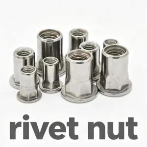 M6/M8 Rivet Nut Zinc Plated Rivet Nuts for Automotive and Furniture