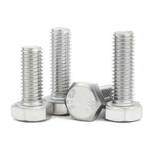 M8 M10 M12 Mild Steel Hex Bolt and Nut ASME B18.2.1 Grade 6.8 8.8 10.9 30 10 Hexagon Head Bolt B7 B7m