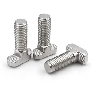 M8 Stainless Steel & Aluminium Plain Photovoltaic Bracket T Head Bolt Flange Nut Washer Combo