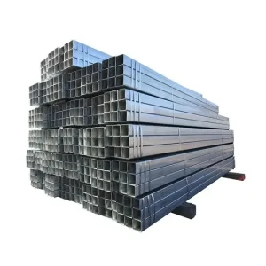 MS Pipe Welded Galvanized Steel Pipes Carbon Square Rectangular Hollow Section Steel Tubes