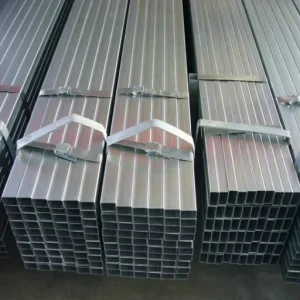 MS Tube Q195 Q235 ASTM A500 Black Galvanized Steel Square And Rectangular Hollow Section Carbon Welding Square Steel Pipe