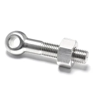 Machinery Eye Bolt and Nut Set for Reliable Overhead Cable and Chain Mounting