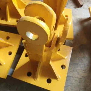 Machinery Spare Parts Custom Welded Carbon Steel Pivot Base for Construction Equipment