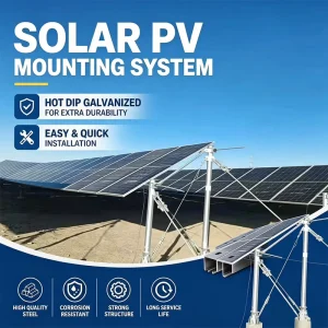 Maintenance-free Advanced Photovoltaic Rack Customized Solar Panel Mounting Bracket for Solar Panel Mounting