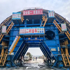 Manufacture China Tunnel Steel Formwork Machinery Concrete Custom Hydraulic Walking System Reassembled Construction Equipment
