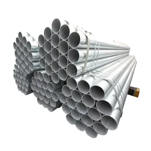 Manufacture Hollow Tube Pre Galvanized 6 Meter Customized Carbon Steel Round Pipe for Greenhouse