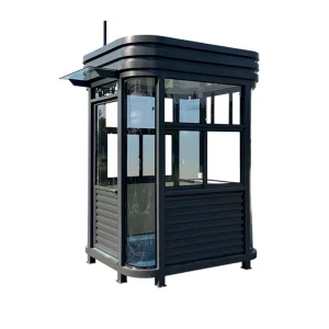 Manufacturer Custom Steel Structure Guard Booth Outdoor Movable Residential Security Charge House Duty Station Customizable