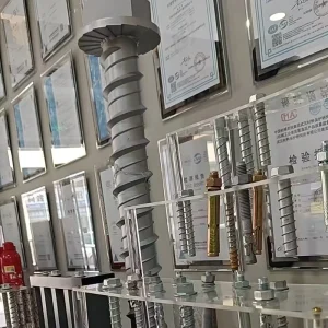Manufacturer Direct Sales Carbon Steel Hexagonal Head Concrete Screw Anchor Masonry Screw