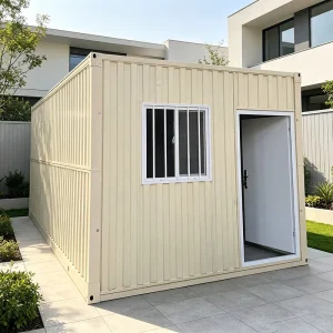 Manufacturer Direct Supply 10-40ft Prefabricated Container House Detachable Moisture Proof Corrugated Exterior Container Villa