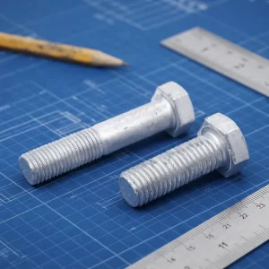 Manufacturer Factory ASTM A325 ANSI ASME B18.2.1 1 2 3 8 5 8 Hot Dip Galvanized Hex Bolt and Nut Carbon Steel Coarse Thread